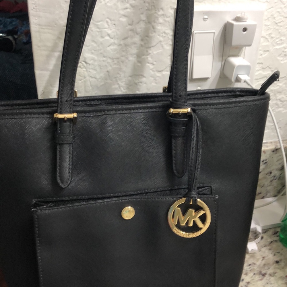 Purse black mk